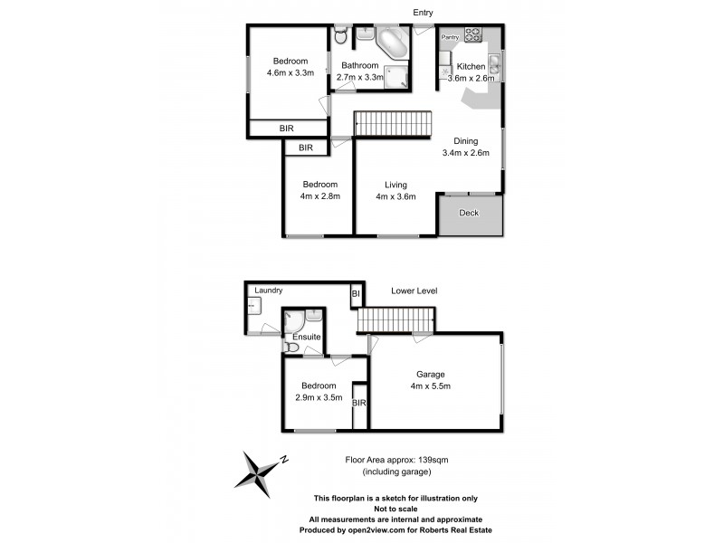 2/64 Coolamon Road, Taroona TAS 7053 Floorplan