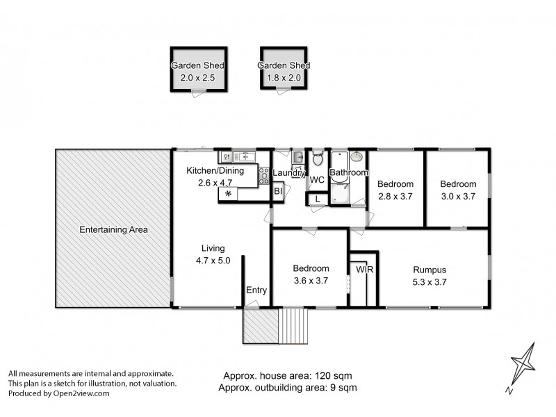 54 Redwood Road, Kingston TAS 7050 Floorplan