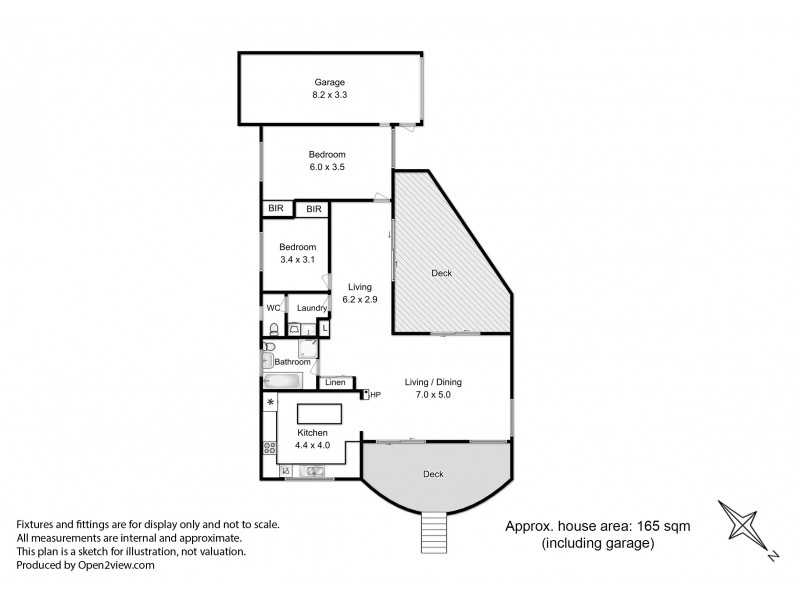 Unit 1 68 Auburn Road, Kingston Beach TAS 7050 Floorplan