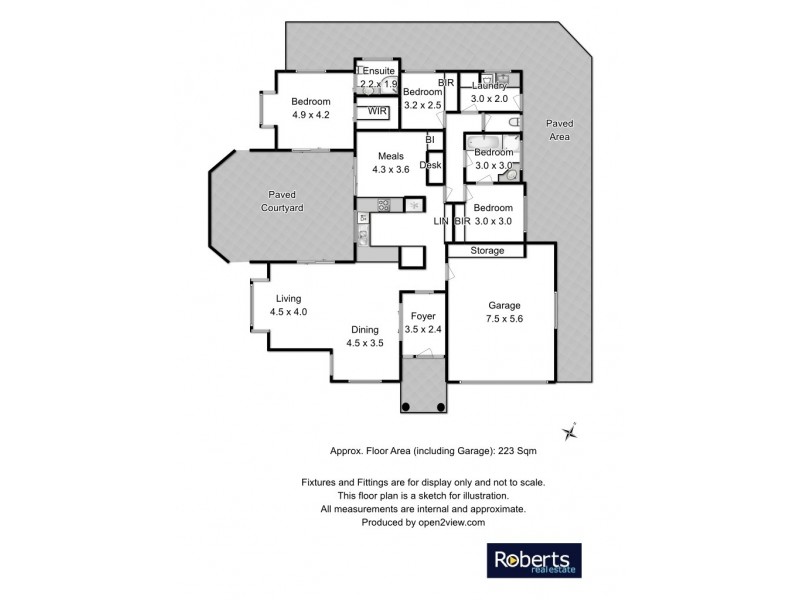 1 Greenhill Drive, Kingston TAS 7050 Floorplan