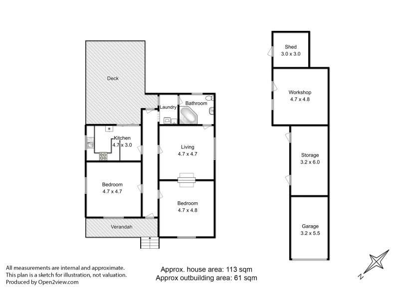 9 Kent Street, Geeveston TAS 7116 Floorplan