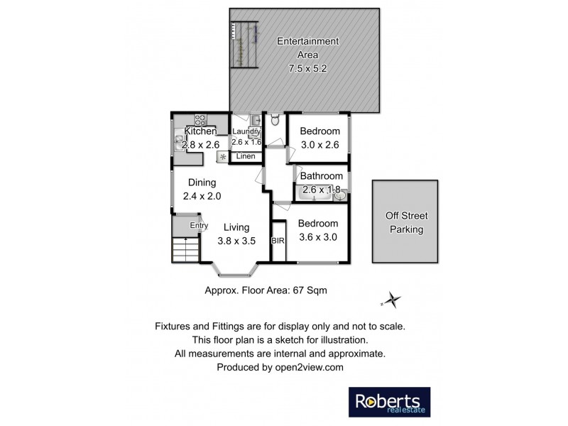1/38 Cuthbertson Place, Lenah Valley TAS 7008 Floorplan