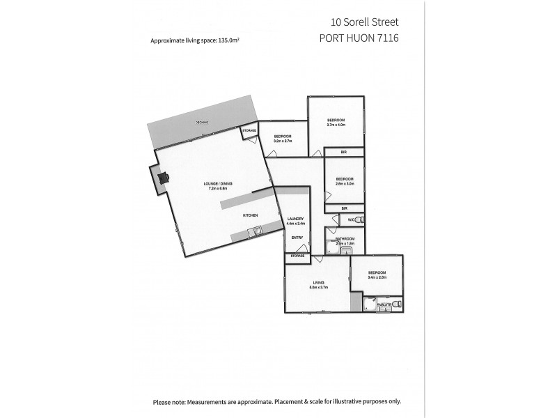 10 Sorell Street, Port Huon TAS 7116 Floorplan
