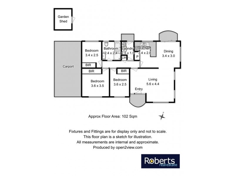 14 Freesia Crescent, Kingston TAS 7050 Floorplan