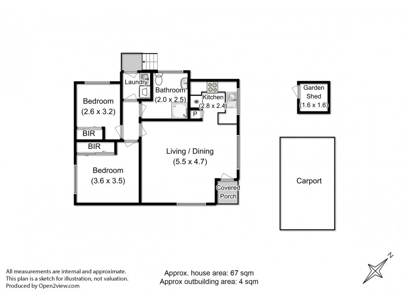 Unit 3/ 53 Van Morey Road, Margate TAS 7054 Floorplan