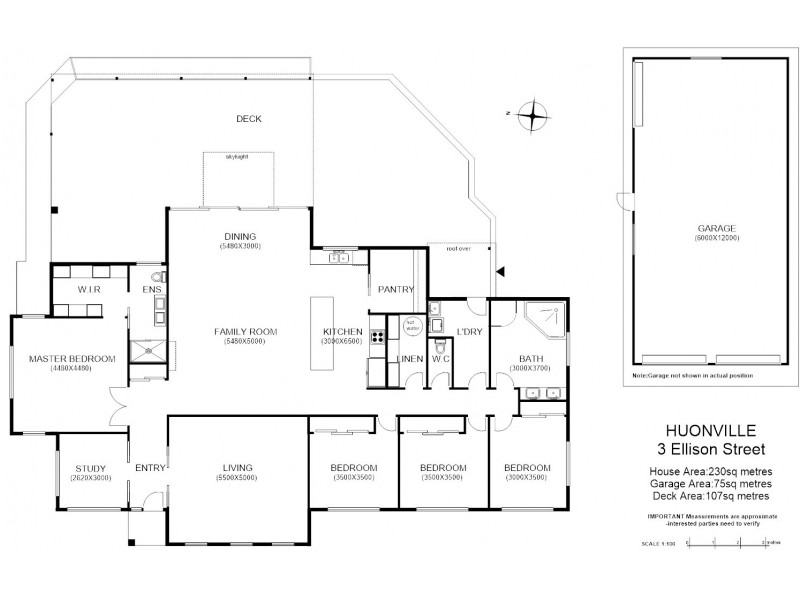 3 Ellison Street, Huonville TAS 7109 Floorplan
