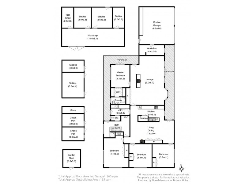 92 Pelverata Road, Sandfly TAS 7150 Floorplan