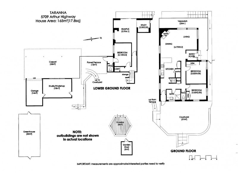 5709 Arthur Highway, Taranna TAS 7180 Floorplan