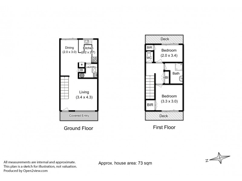 11/69 Lennox Avenue, Lutana TAS 7009 Floorplan