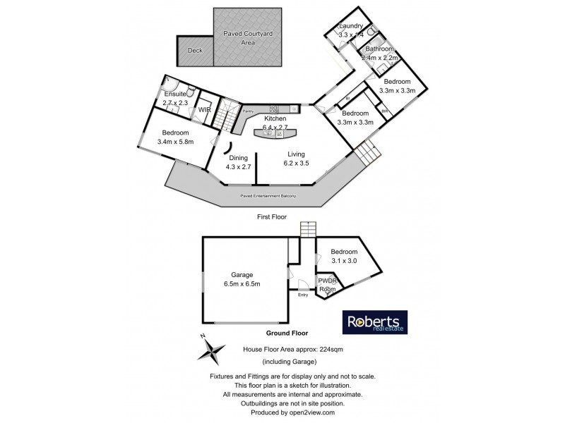34 Suncoast Drive, Blackmans Bay TAS 7052 Floorplan