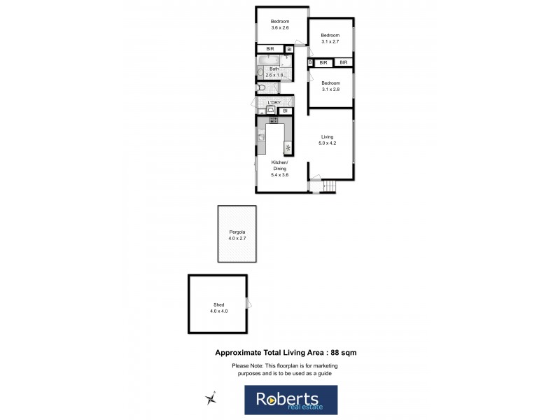 22 Battersby Drive, Claremont TAS 7011 Floorplan