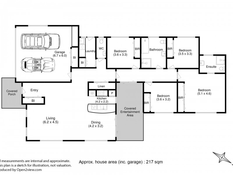 44 Yarraman Drive, Kingston TAS 7050 Floorplan
