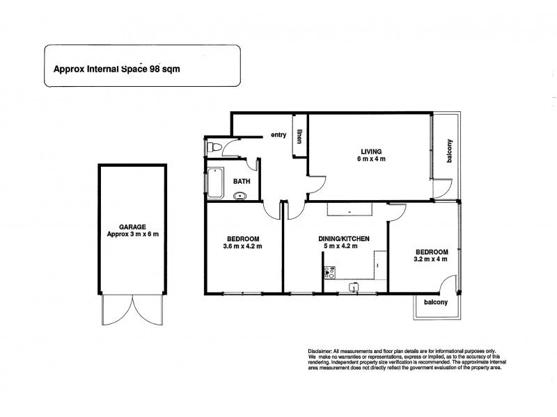 1/8 Binney Court, Sandy Bay TAS 7005 Floorplan