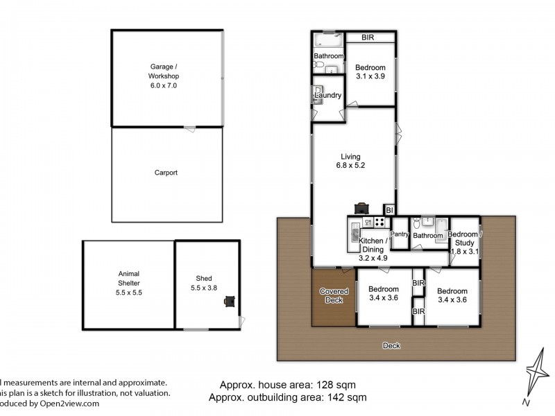955 Pelverata Road, Pelverata TAS 7150 Floorplan