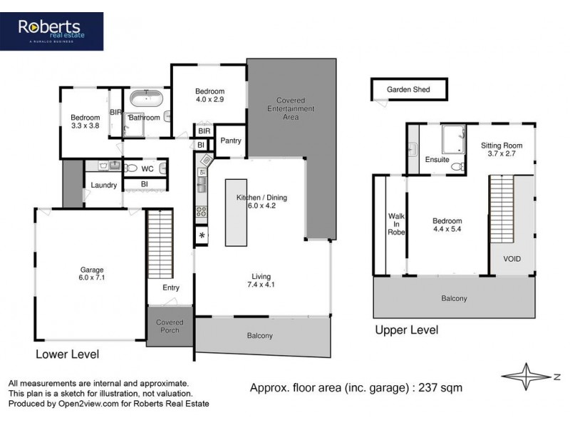 41 Sandra Drive, Blackmans Bay TAS 7052 Floorplan