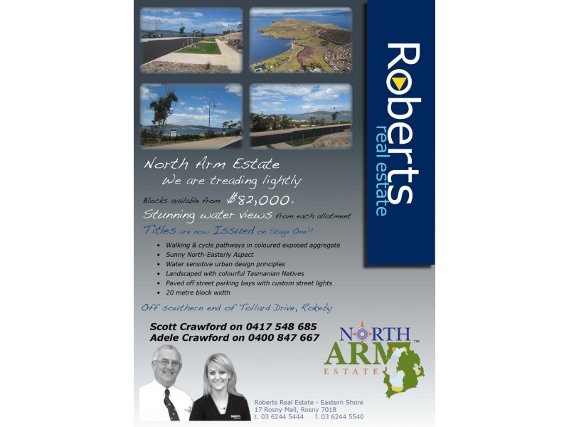 Lot 10 North Arm Estate, Rokeby TAS 7019