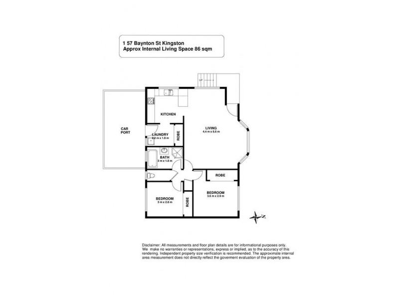 Unit 1 – 57 Baynton Street, Kingston TAS 7050