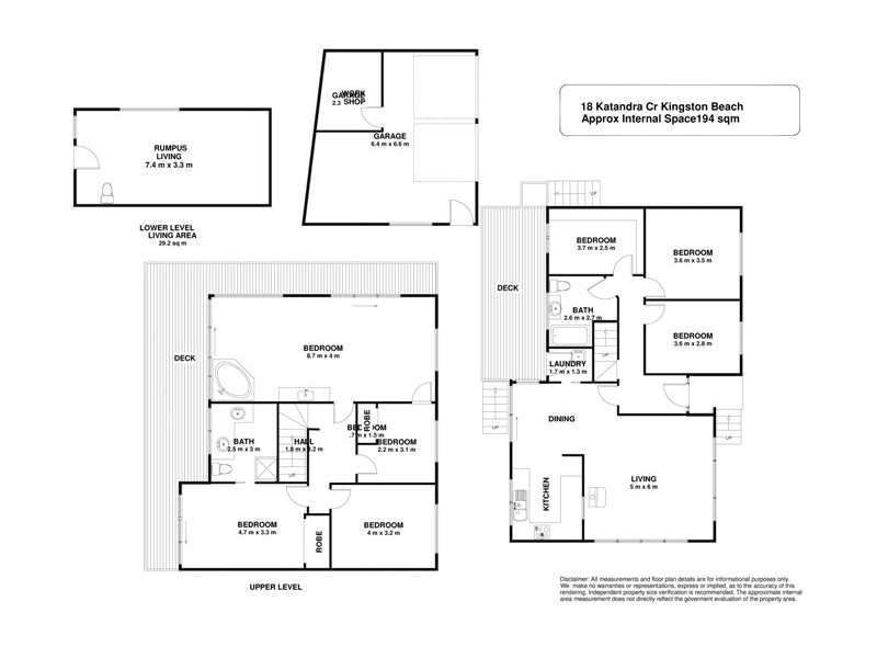 18 Katandra Crescent, Kingston Beach TAS 7050 Floorplan