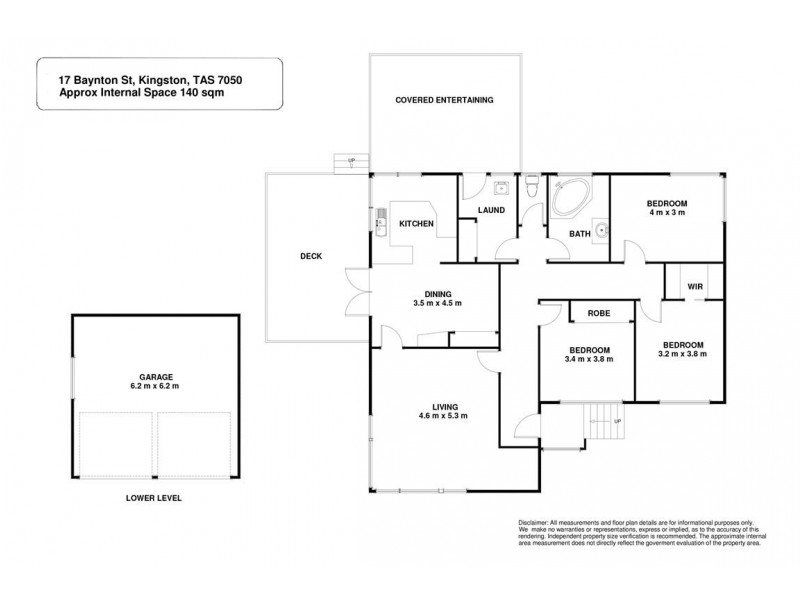 17 Baynton Street, Kingston TAS 7050 Floorplan