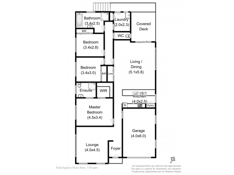 56 Helen Street, Ranelagh TAS 7109 Floorplan