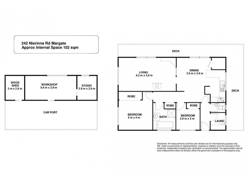 242 Nierinna Road, Margate TAS 7054 Floorplan