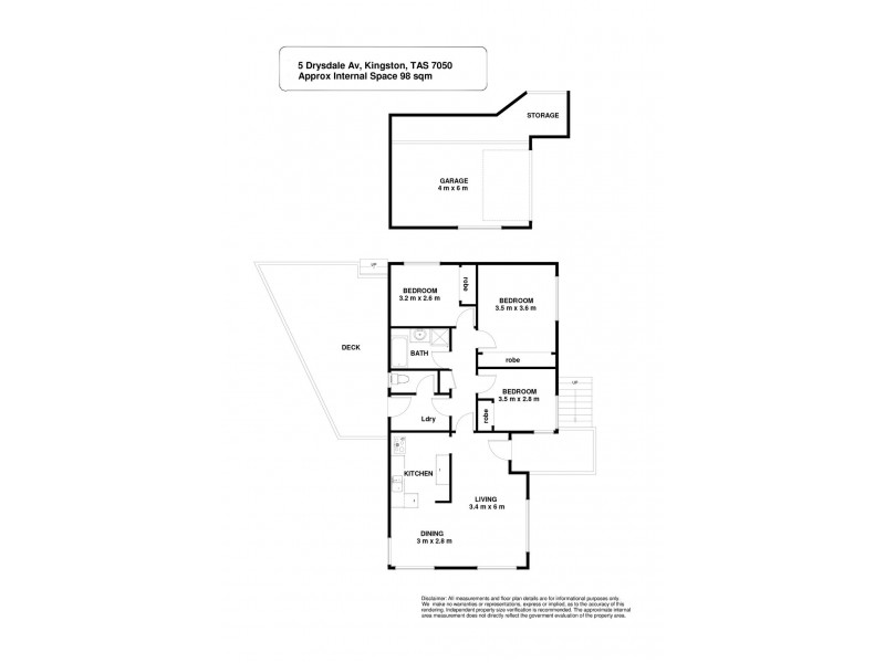5 Drysdale Avenue, Kingston TAS 7050 Floorplan