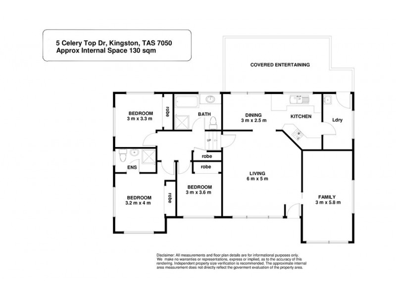 5 Celery Top Drive, Kingston TAS 7050 Floorplan