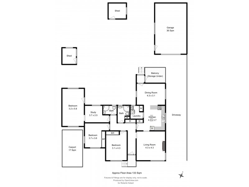 4 Eltham Place, Claremont TAS 7011 Floorplan