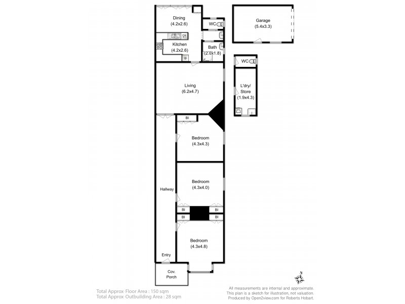 10 Duke Street, Sandy Bay TAS 7005 Floorplan
