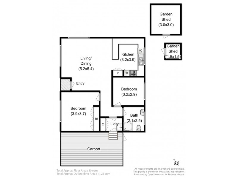 1/6-8 Campbell Street, Kingston TAS 7050 Floorplan