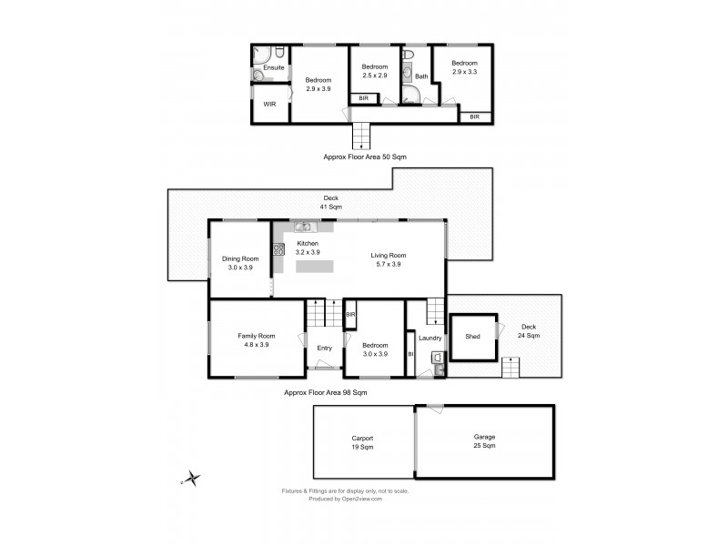 19 Amethyst Drive, Blackmans Bay TAS 7052 Floorplan
