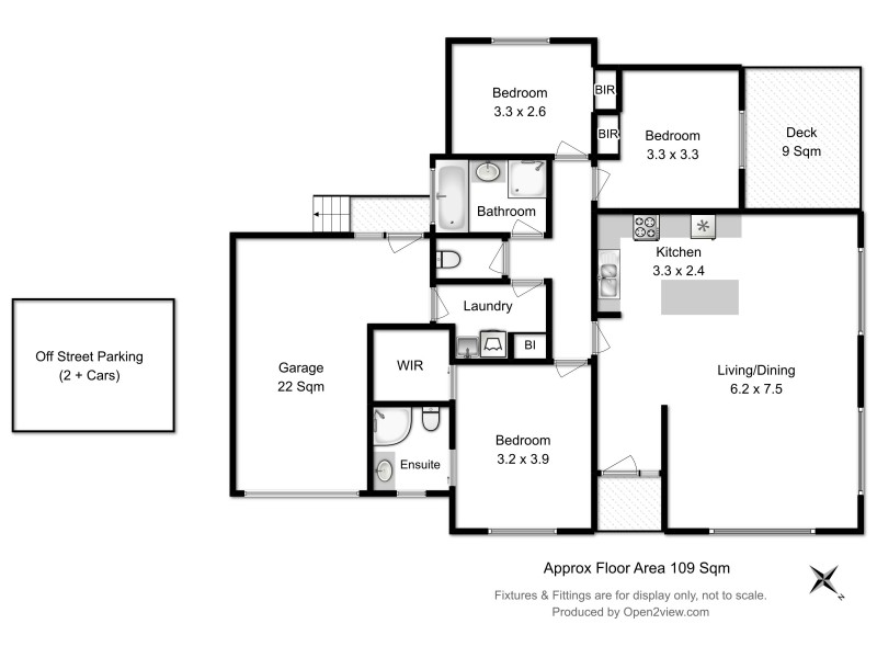 2/7 Trevally Court, Kingston TAS 7050 Floorplan