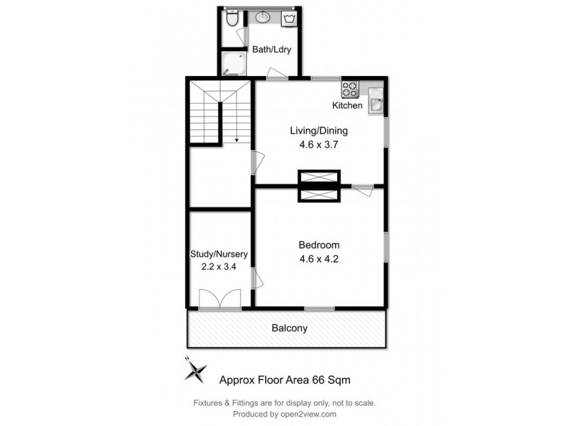 2/165 Campbell Street, Hobart TAS 7000 Floorplan