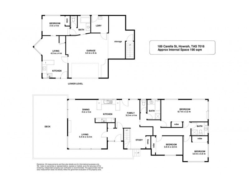 189 Carella Street, Howrah TAS 7018 Floorplan