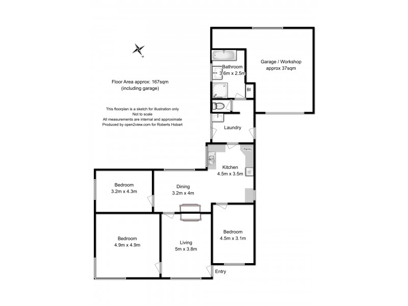 6139 Channel Highway, Garden Island Creek TAS 7112 Floorplan