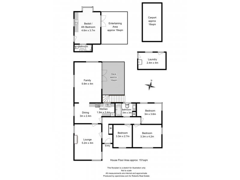 63 Wellesley Street, South Hobart TAS 7004 Floorplan