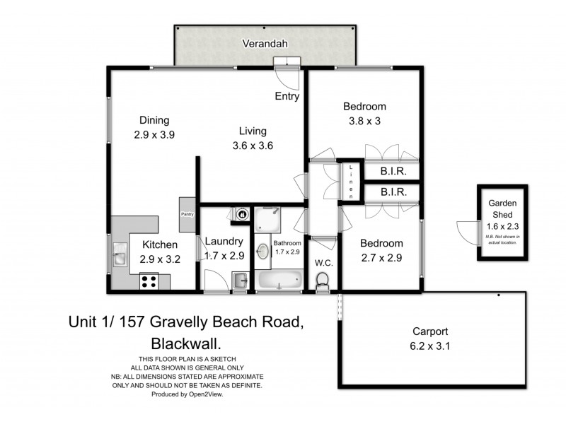1/157 Gravelly Beach Road, Blackwall TAS 7275
