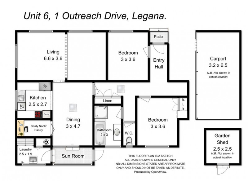 6/1 Outreach Drive, Legana TAS 7277 Floorplan