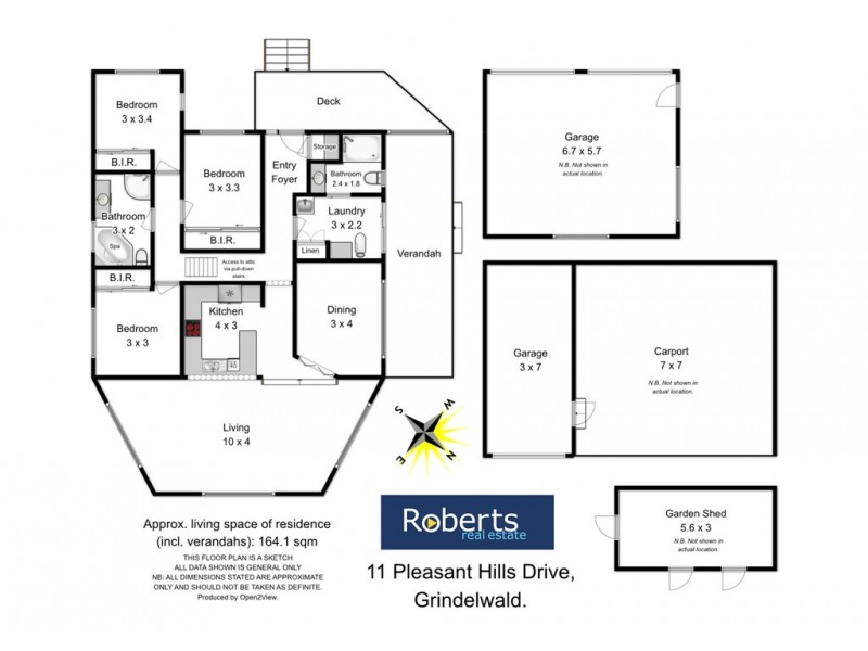 11 Pleasant Hills Drive, Grindelwald TAS 7277 Floorplan