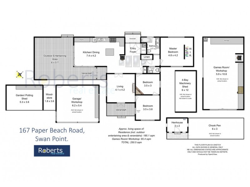 167 Paper Beach Rd, Swan Point TAS 7275 Floorplan