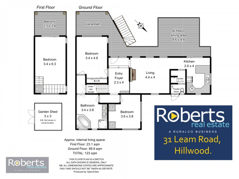 31 Leam Road, Hillwood TAS 7252 Floorplan