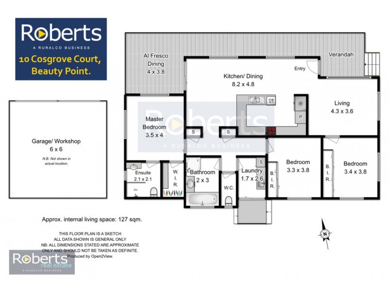 10 Cosgrove Court, Beauty Point TAS 7270 Floorplan