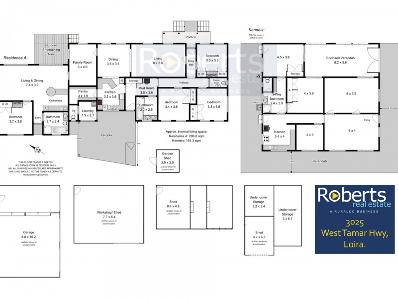 3025 West Tamar Highway, Loira TAS 7275 Floorplan