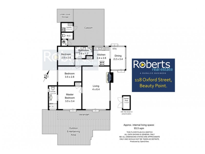 118 Oxford Street, Beauty Point TAS 7270 Floorplan