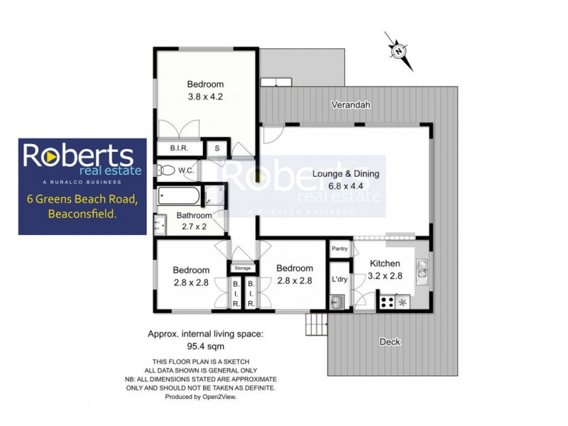 6 Greens Beach Road, Beaconsfield TAS 7270 Floorplan