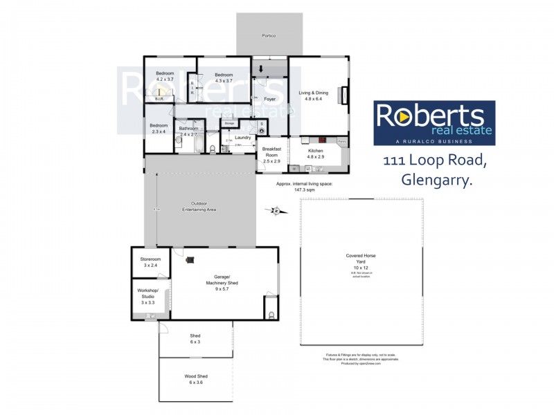 111 Loop Road, Glengarry TAS 7275 Floorplan