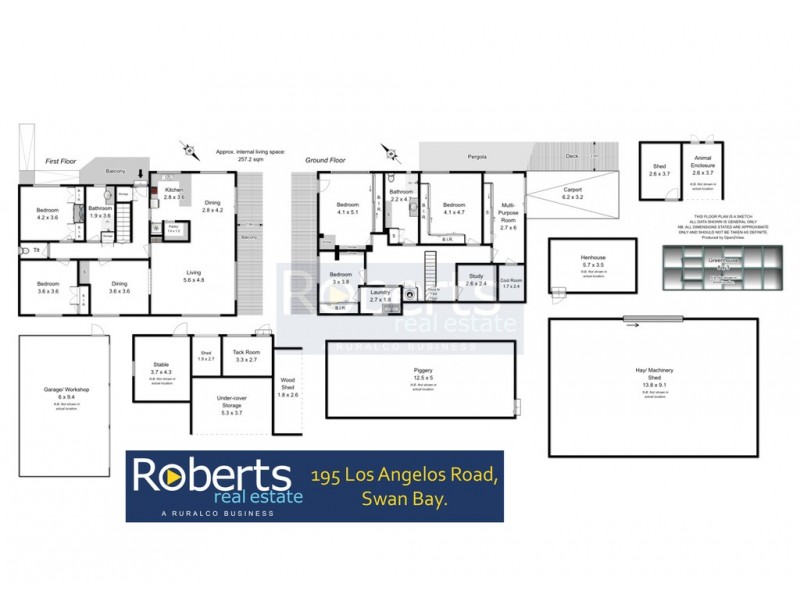 195 Los Angelos Road, Swan Bay TAS 7252 Floorplan