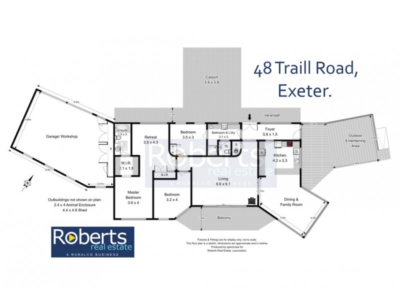 48 Traill Road, Exeter TAS 7275 Floorplan