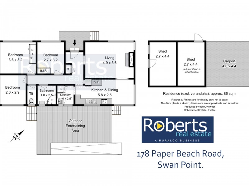 178 Paper Beach Road, Swan Point TAS 7275 Floorplan