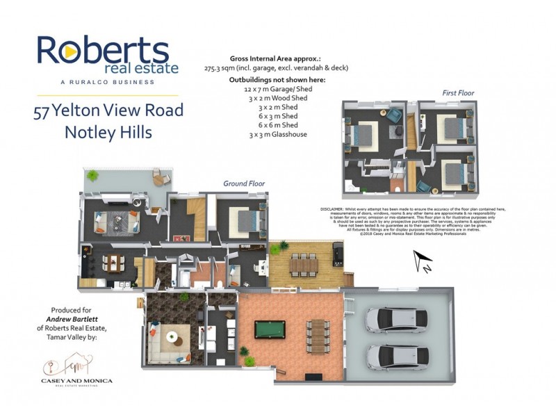 57 Yelton View Road, Notley Hills TAS 7275 Floorplan